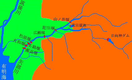 見たい施設の上をクリックしてください。