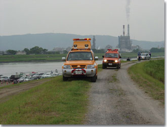 道路道路パトロールカー