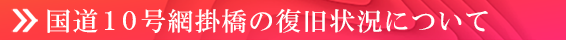 国道１０号網掛橋の復旧状況について
