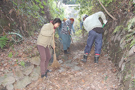 白浜石畳道