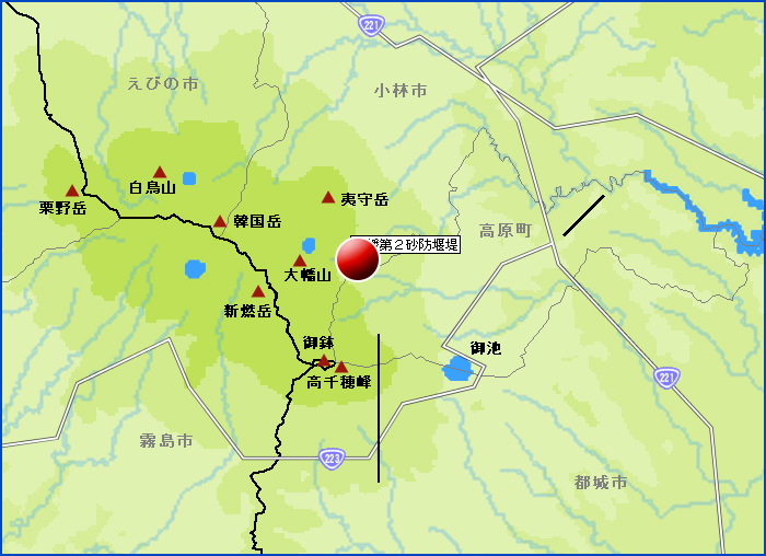 大幡第2砂防堰堤