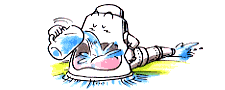 排水機場の絵