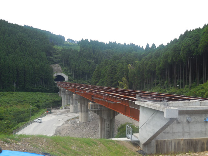 水無川橋上部工1