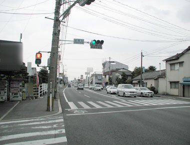 国道3号（熊本県熊本市南区近見）整備前