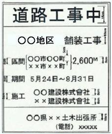 画像：工事に関する情報提供の強化1