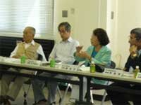 活発な意見が交換された道守柳川ネットワーク会議