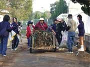 清掃活動を通じて、学校と地域のつながりを深めよう!!