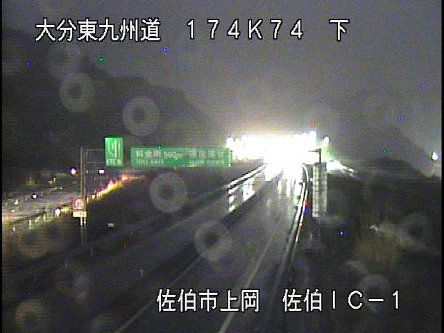 大分東九州道 佐伯IC-1［佐伯市上岡］ライブカメラ