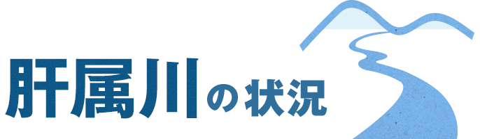 肝属川の状況