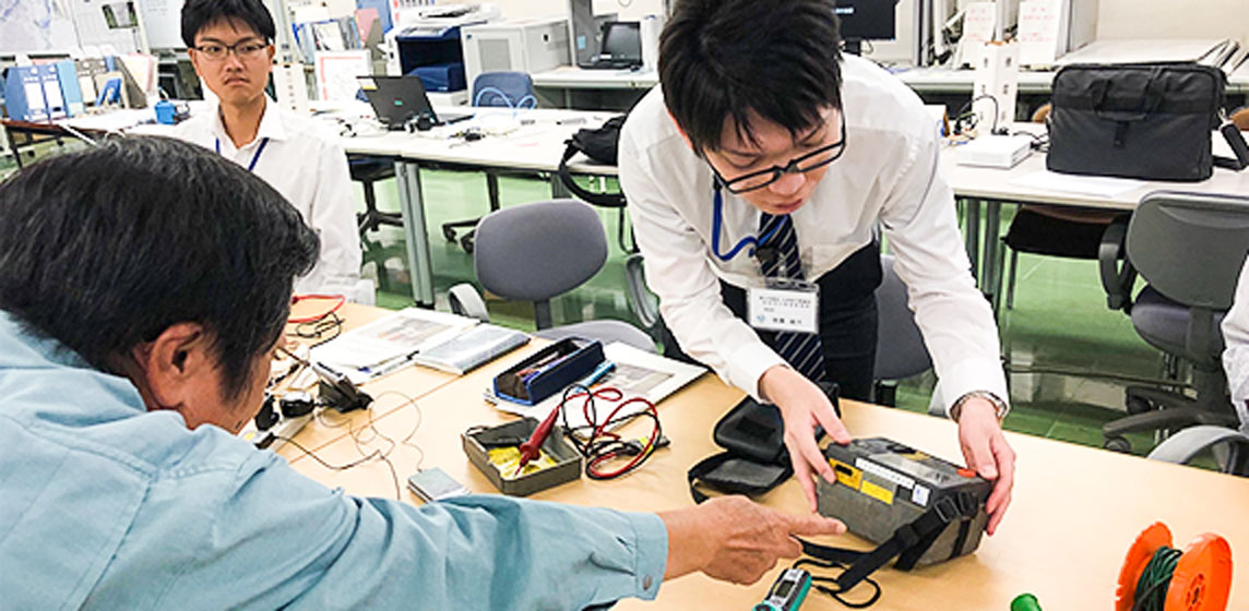 測定器の使い方講習
