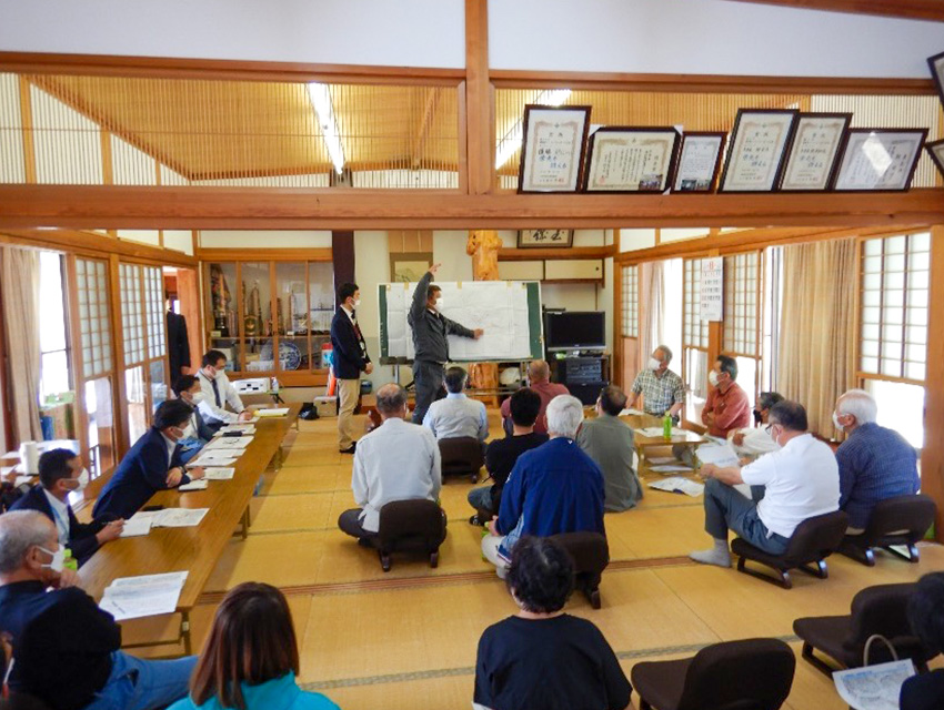 令和4年5月21日の説明会の様子