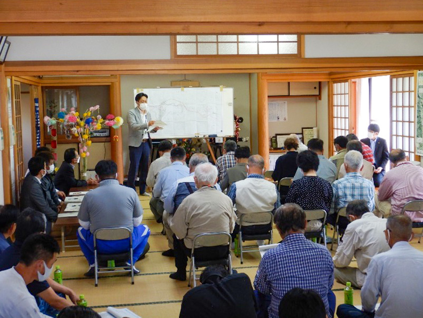 令和4年5月22日の説明会の様子