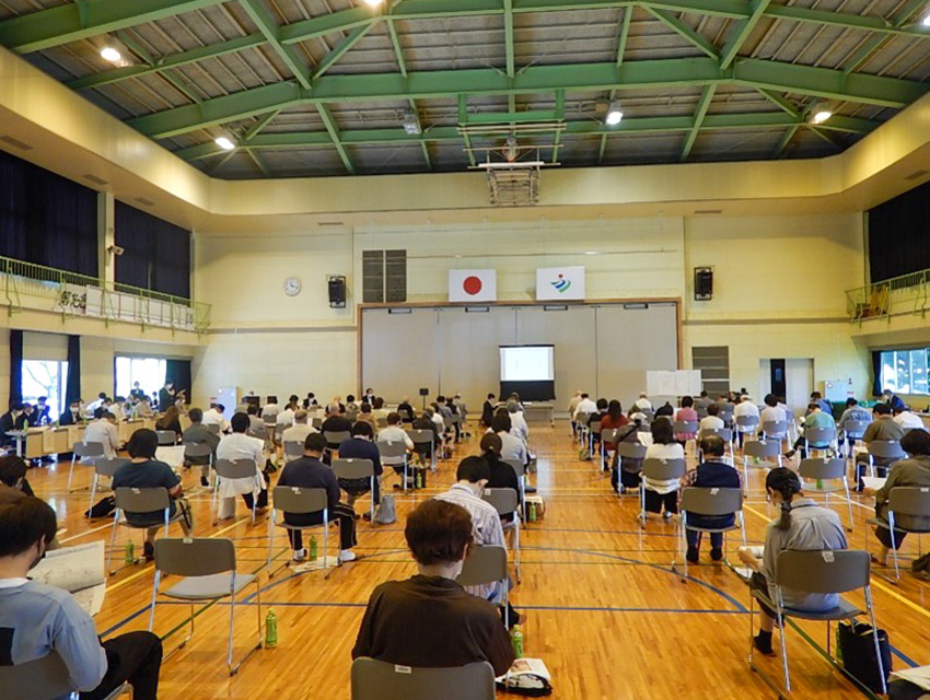 令和4年5月29日の説明会の様子