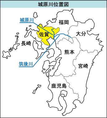 城原川位置図