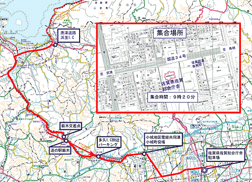 国道203号線　詳細図