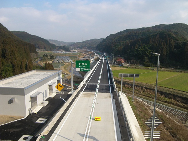 下平野橋（開通前）