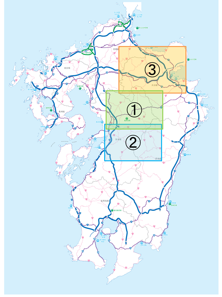 九州通れるマップ 国土交通省 九州地方整備局