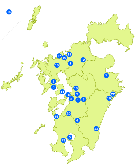 九州 地方 地図