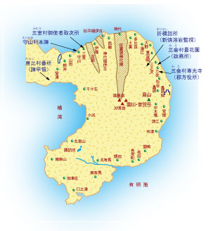 四月朔日以後の地図