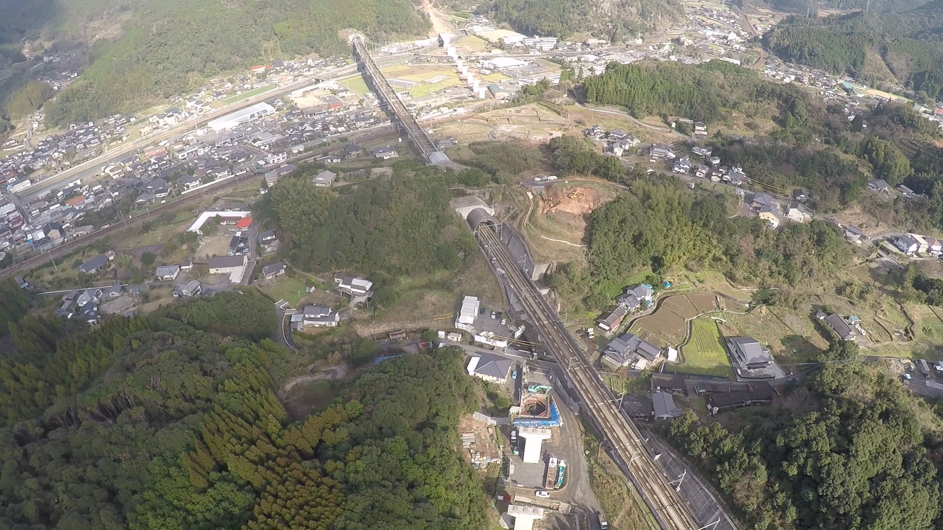 【８】桜戸橋南側より津奈木IC方面を望む　写真