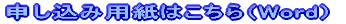 �\�����ݗp���͂�����iWord�j