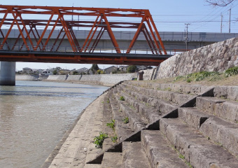 熊本藩川尻米蔵跡(船着場跡)(熊本市)