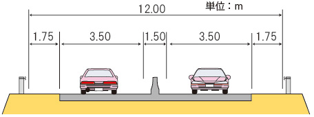 九州横断自動車道延岡線 （嘉島JCT〜矢部）