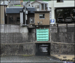 排水樋管（神町田樋管）