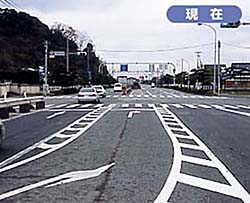 国道34号　江北町佐留志（さるし） 上惣（かみそう）交差点　現在