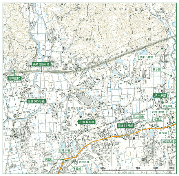 宿場町ＭＡＰ（中原宿2）