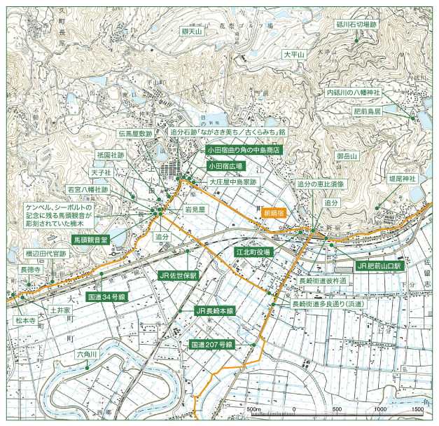 宿場町ＭＡＰ（小田宿1）