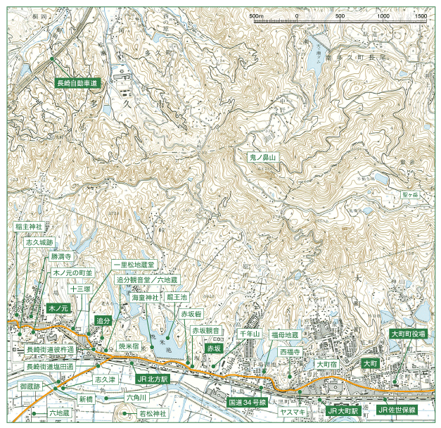 宿場町ＭＡＰ（小田宿2）