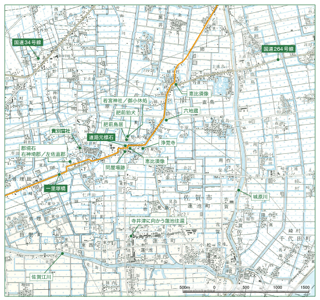 宿場町ＭＡＰ（境原宿）