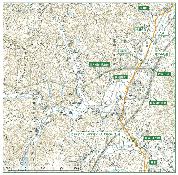 宿場町MAP（塚崎宿2）