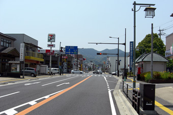 (整備後)国道34号　佐賀県嬉野市嬉野町