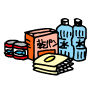 非常食・水イラスト