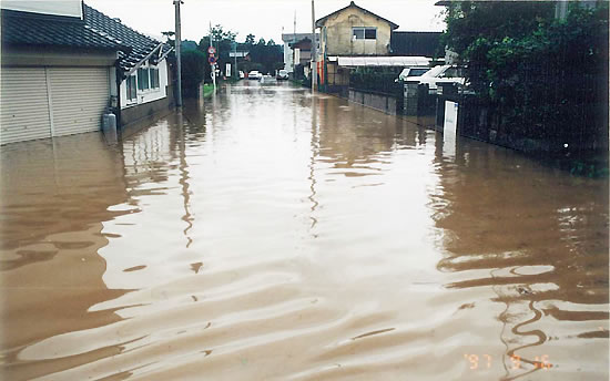 平成9年　栗野町　被災写真