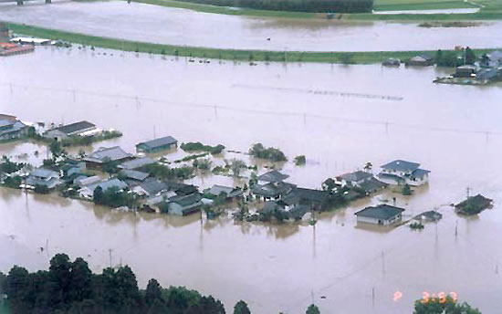 平成9年　吉松町古川地区　被災写真