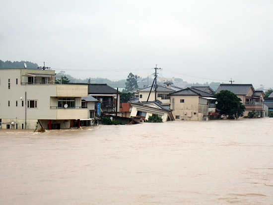 平成18年　さつま町虎居地区　被災写真