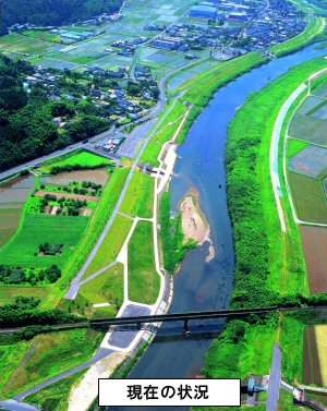 現在の中津川地区状況写真