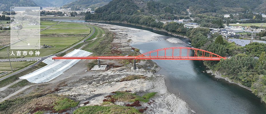 橋梁復旧の様子