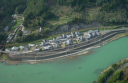 白石地区完成後の状況（芦北町）