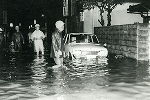 浸水後の状況（人吉市）
            