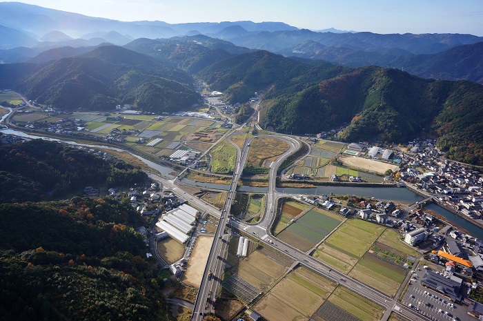 【１】芦北ＩＣから水俣方面　写真