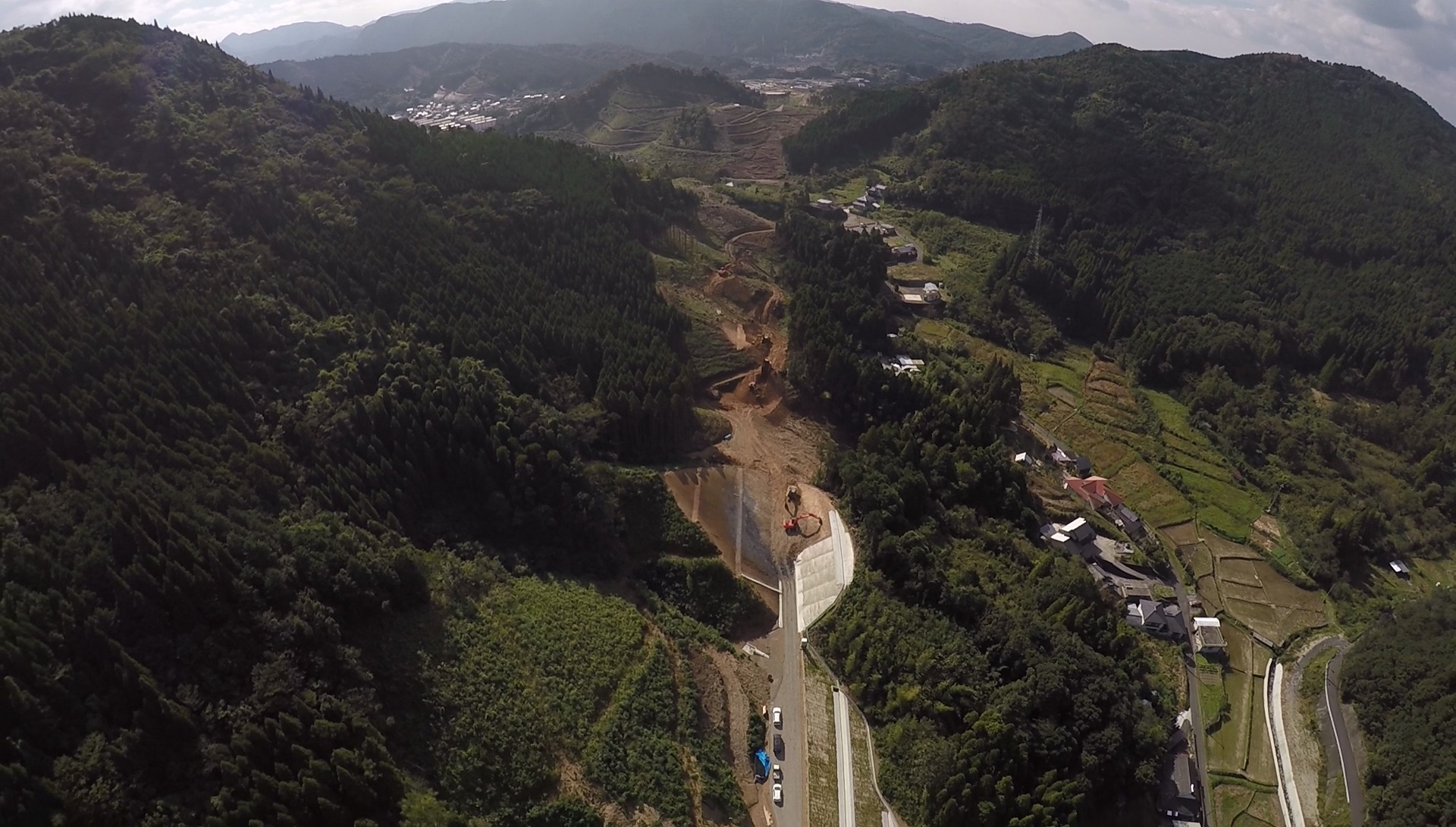 【１１】大迫地区より芦北方面を望む