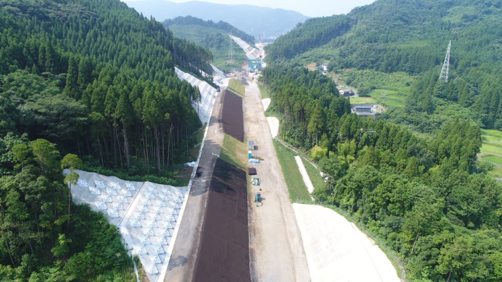 【１１】大迫地区より芦北方面を望む