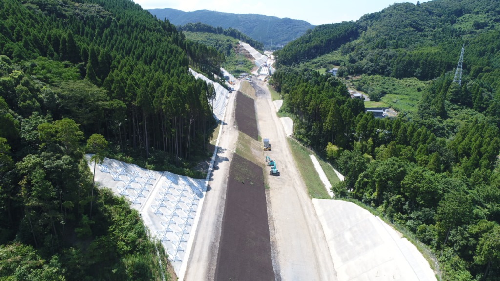 【１１】大迫地区より芦北方面を望む