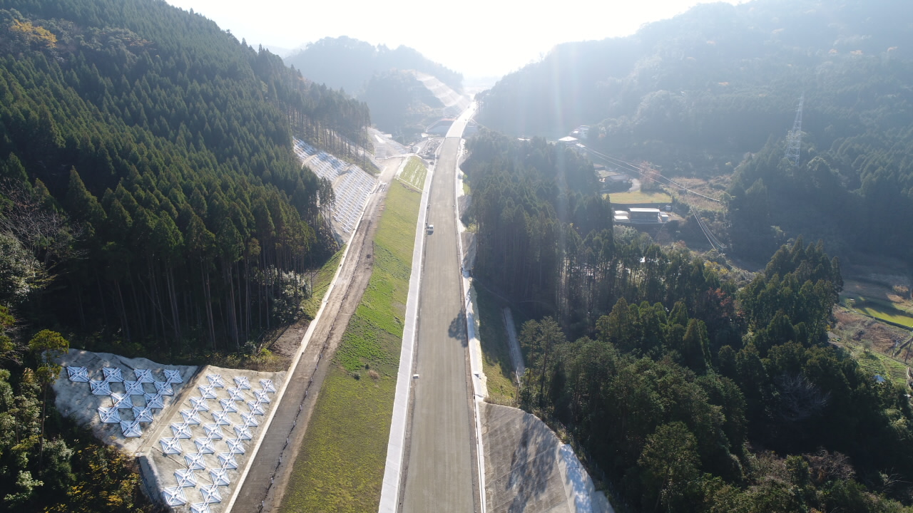 【１１】大迫地区より芦北方面を望む