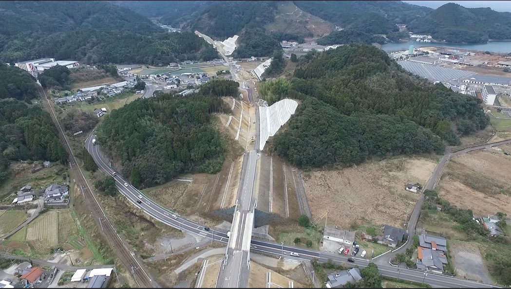 【９】小津奈木地区より芦北方面を望む