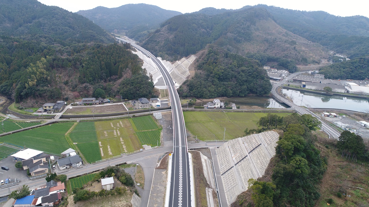 【９】小津奈木地区より芦北方面を望む